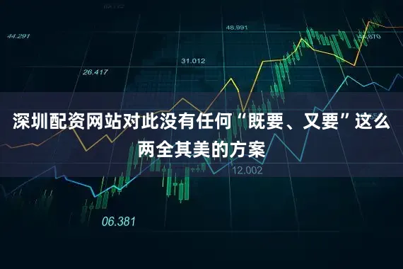 深圳配资网站对此没有任何“既要、又要”这么两全其美的方案